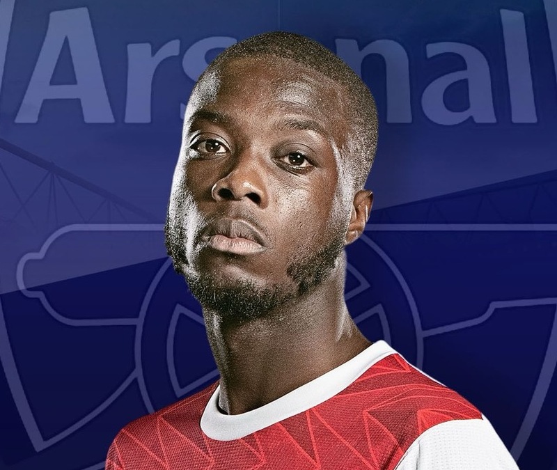 Nicolas Pépé - cầu thủ từng khoác áo Angers SCO đang thi đấu tại đội tuyển Arsenal